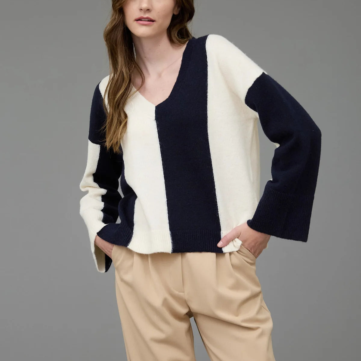 Marina Striped Pullover