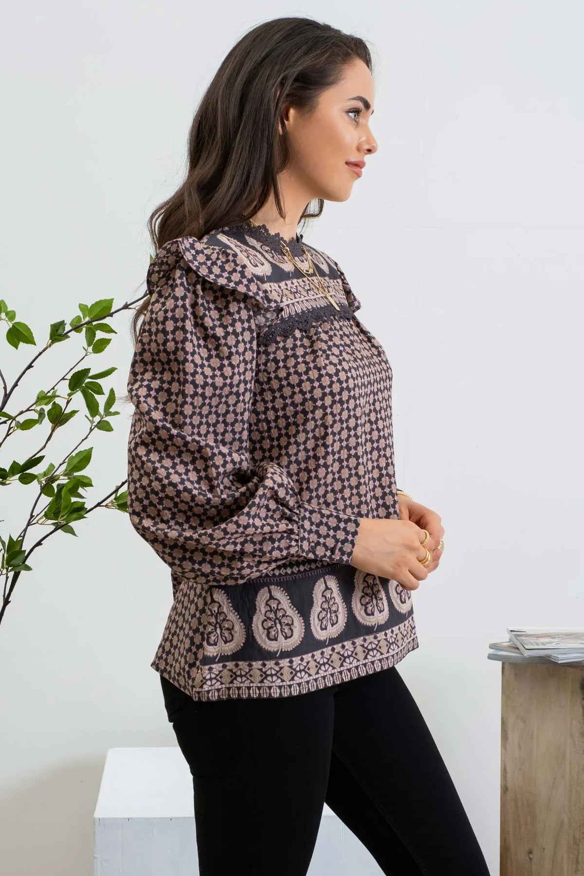 Geometric Blouse