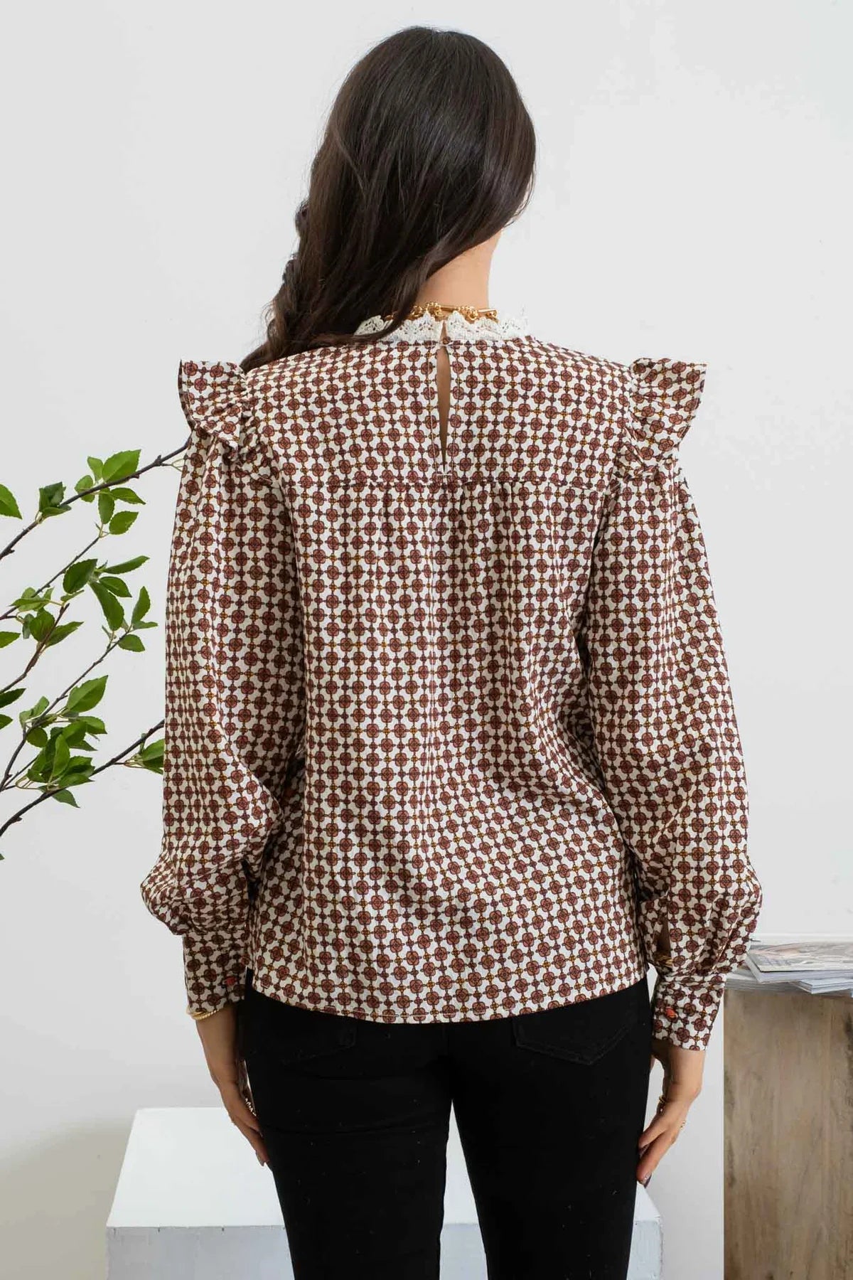 Geometric Blouse