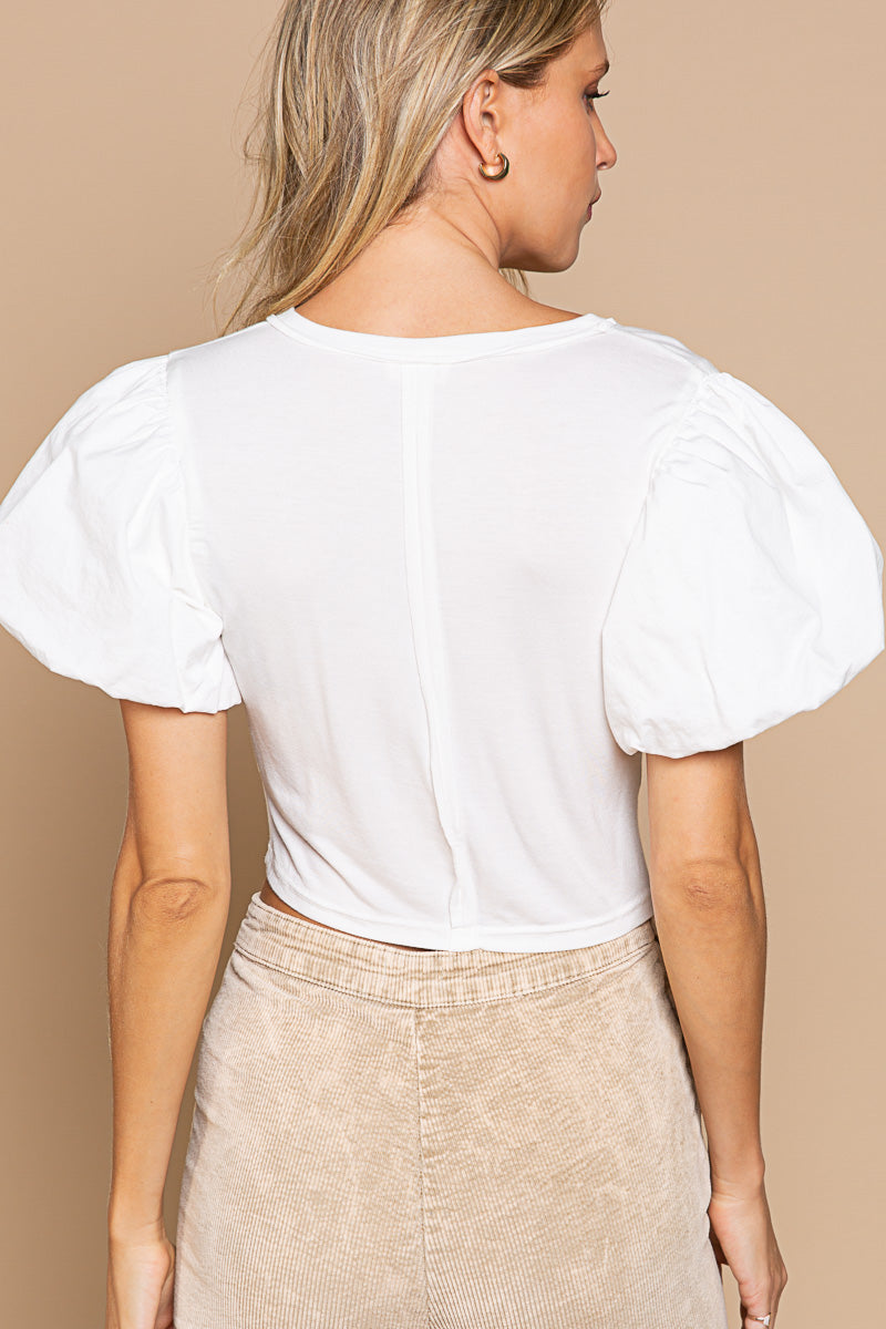 Twist Front Crop Top