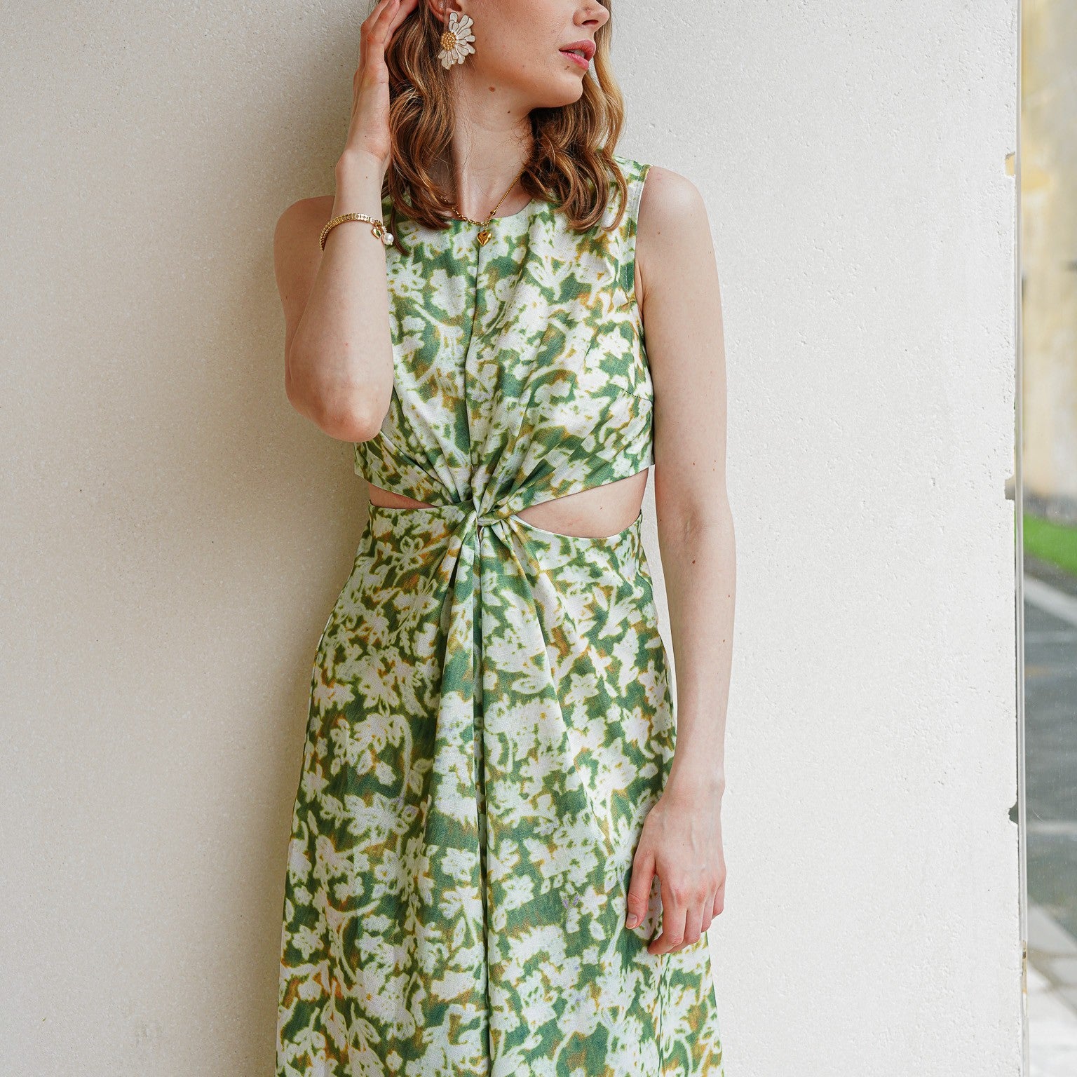Rosie Floral Midi Dress