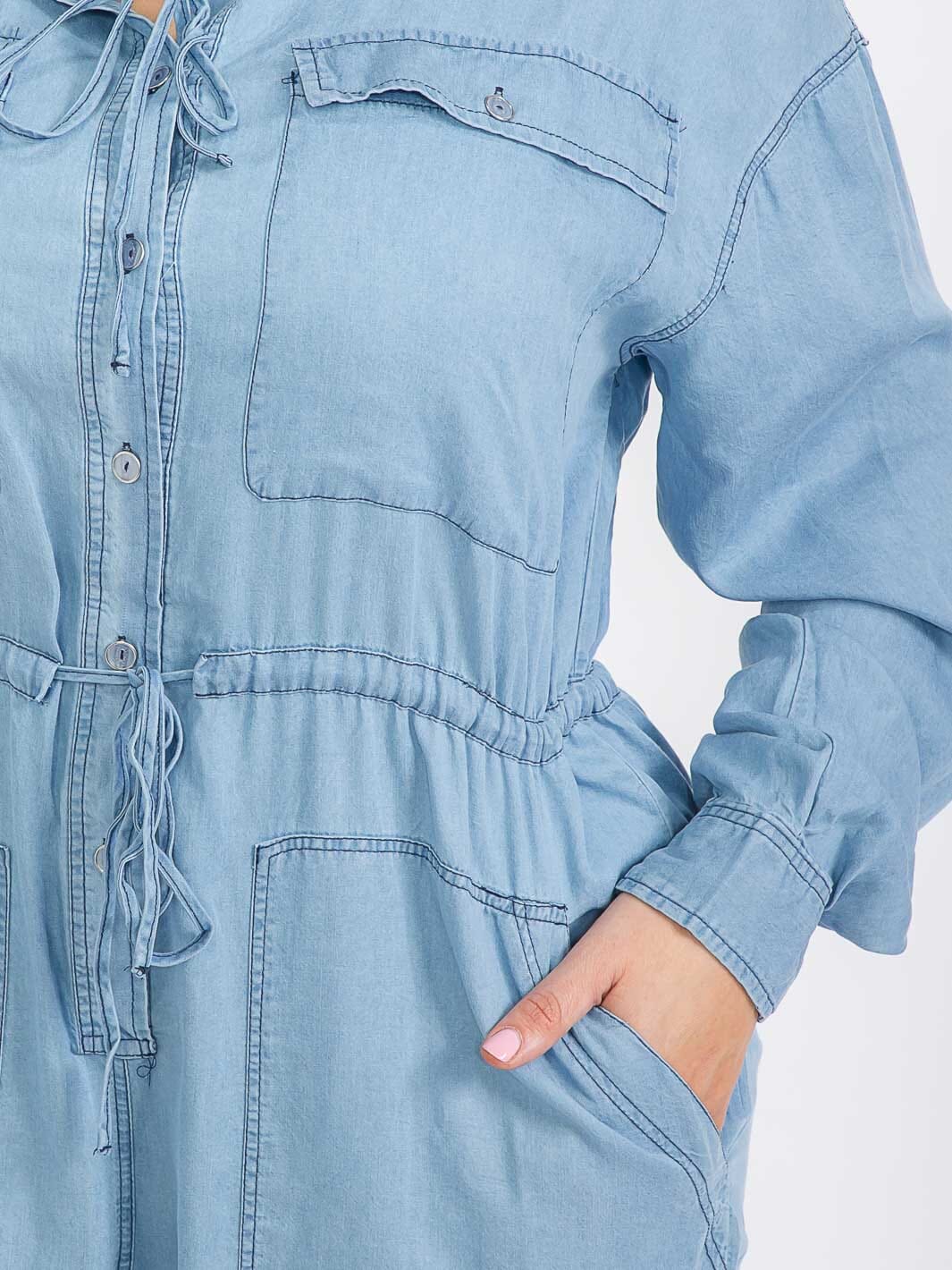 Haven Chambray Jumpsuit