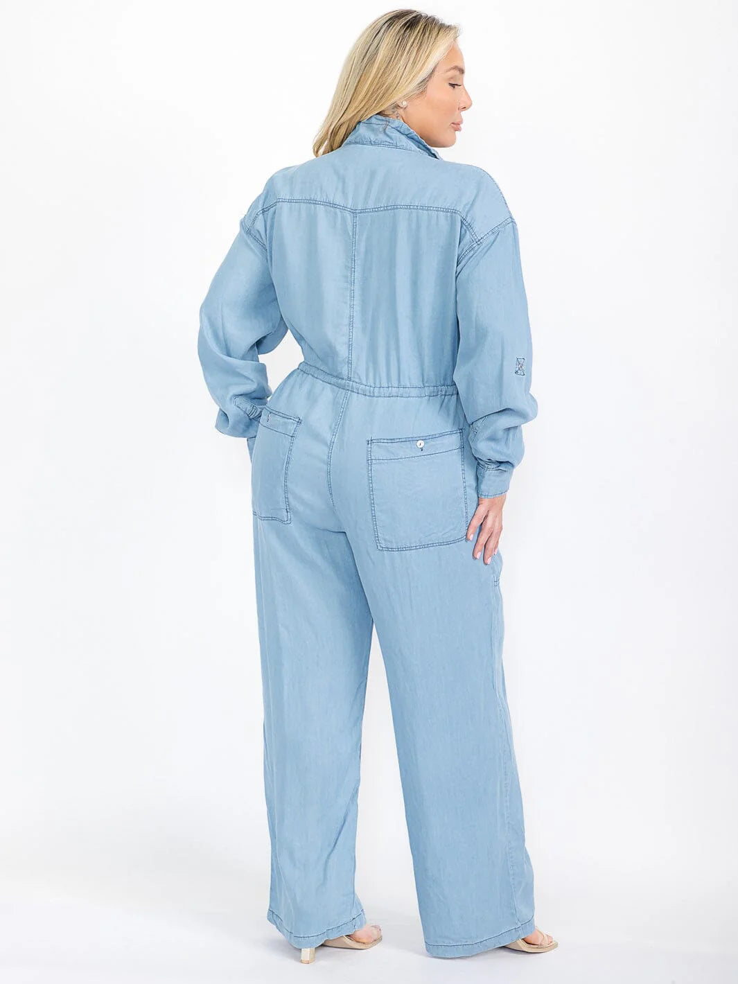 Haven Chambray Jumpsuit