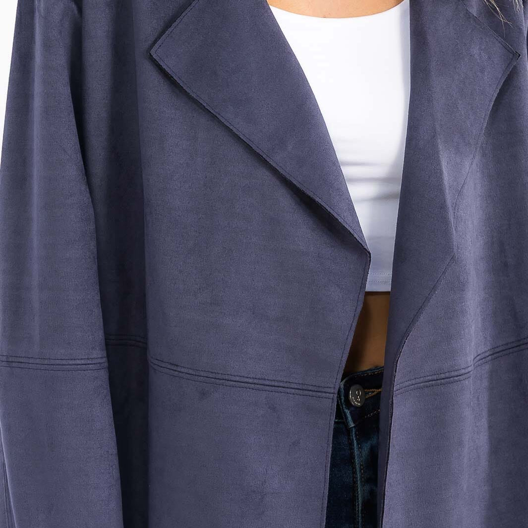 The Avalon Suede Coat