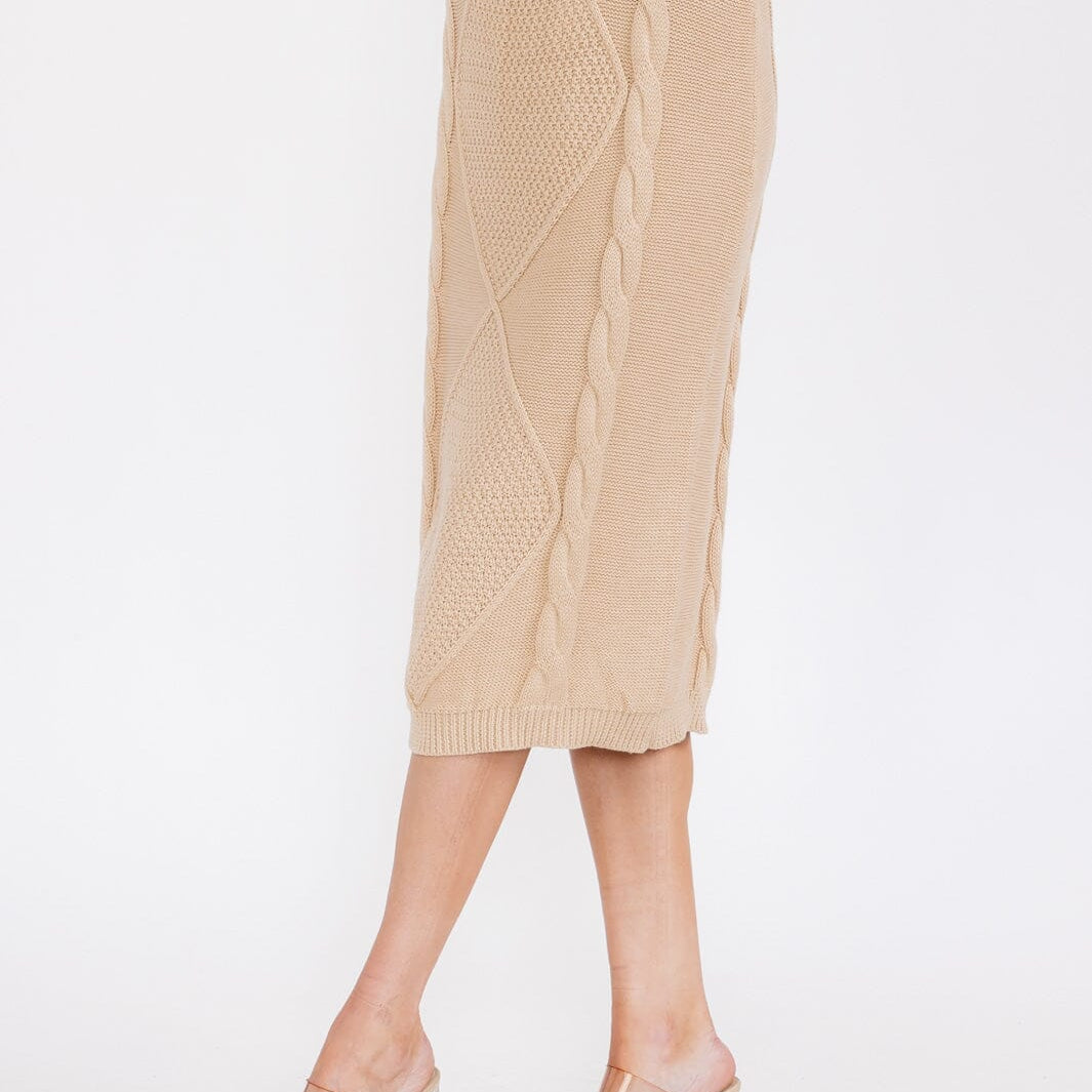 Ryan Cable Knit Skirt