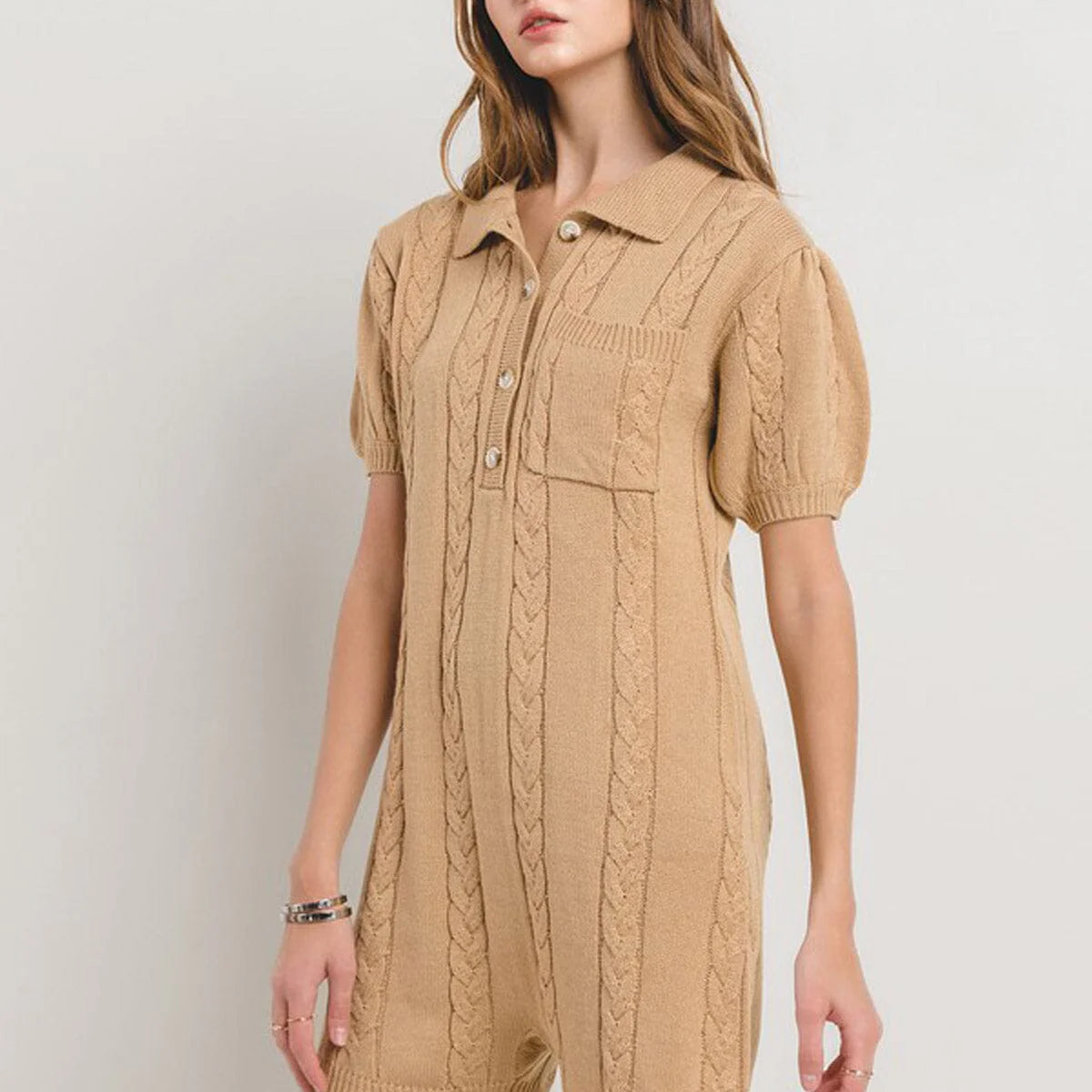 The Margo Cable Romper
