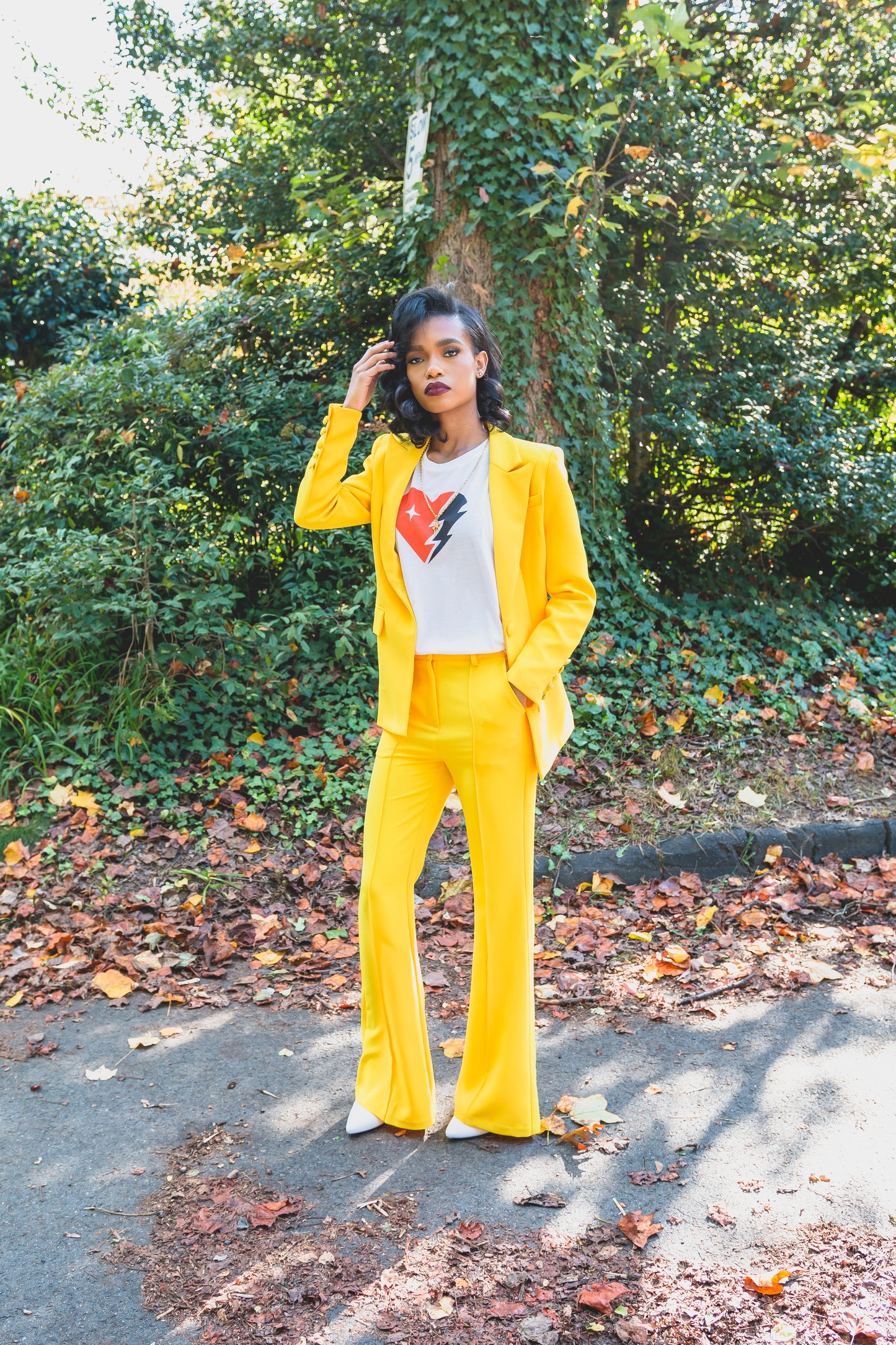 Two Piece Power Suit - Blazer