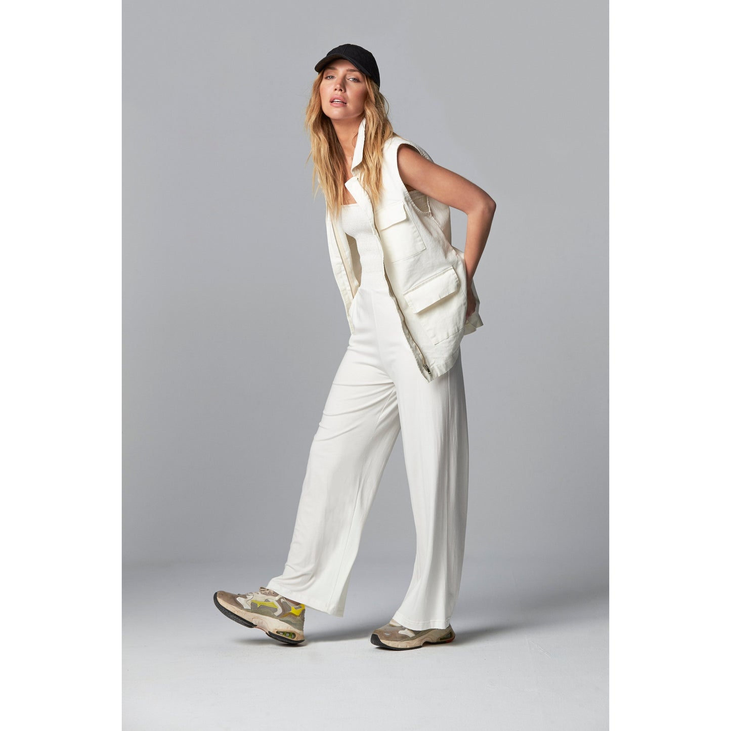 GRACIELA Vest With Cargo Pockets