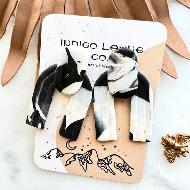 Indigo Layne Handcrafted Drop Earrings