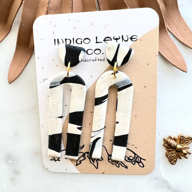 Indigo Layne Handcrafted Drop Earrings