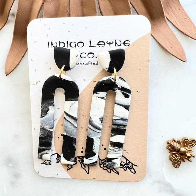 Indigo Layne Handcrafted Drop Earrings