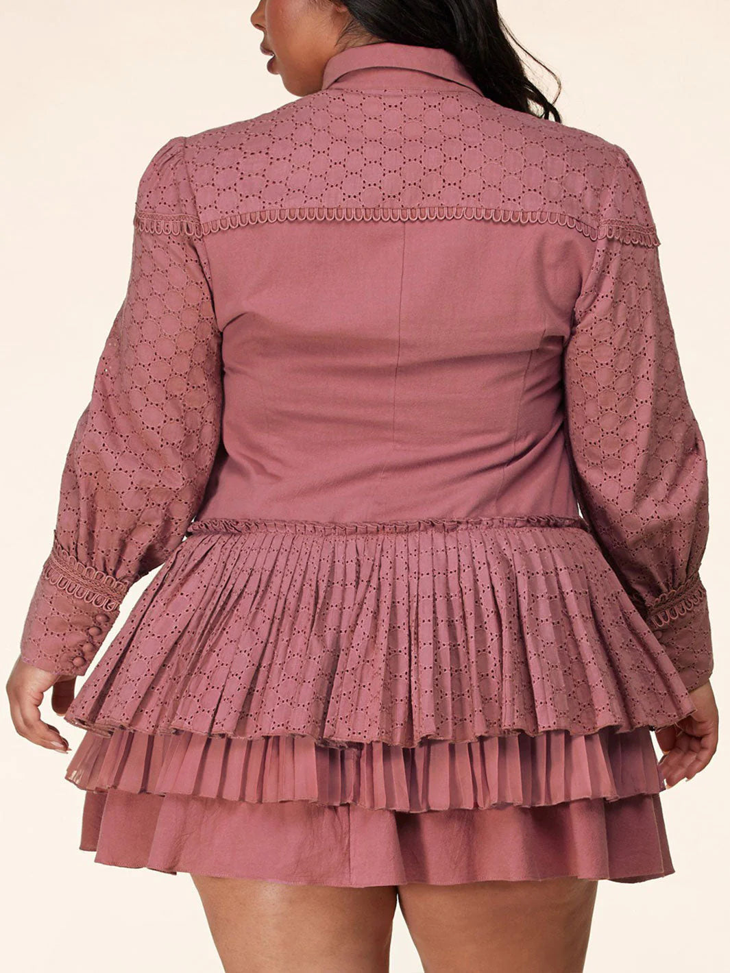 Ruffle Tiered Mini Dress