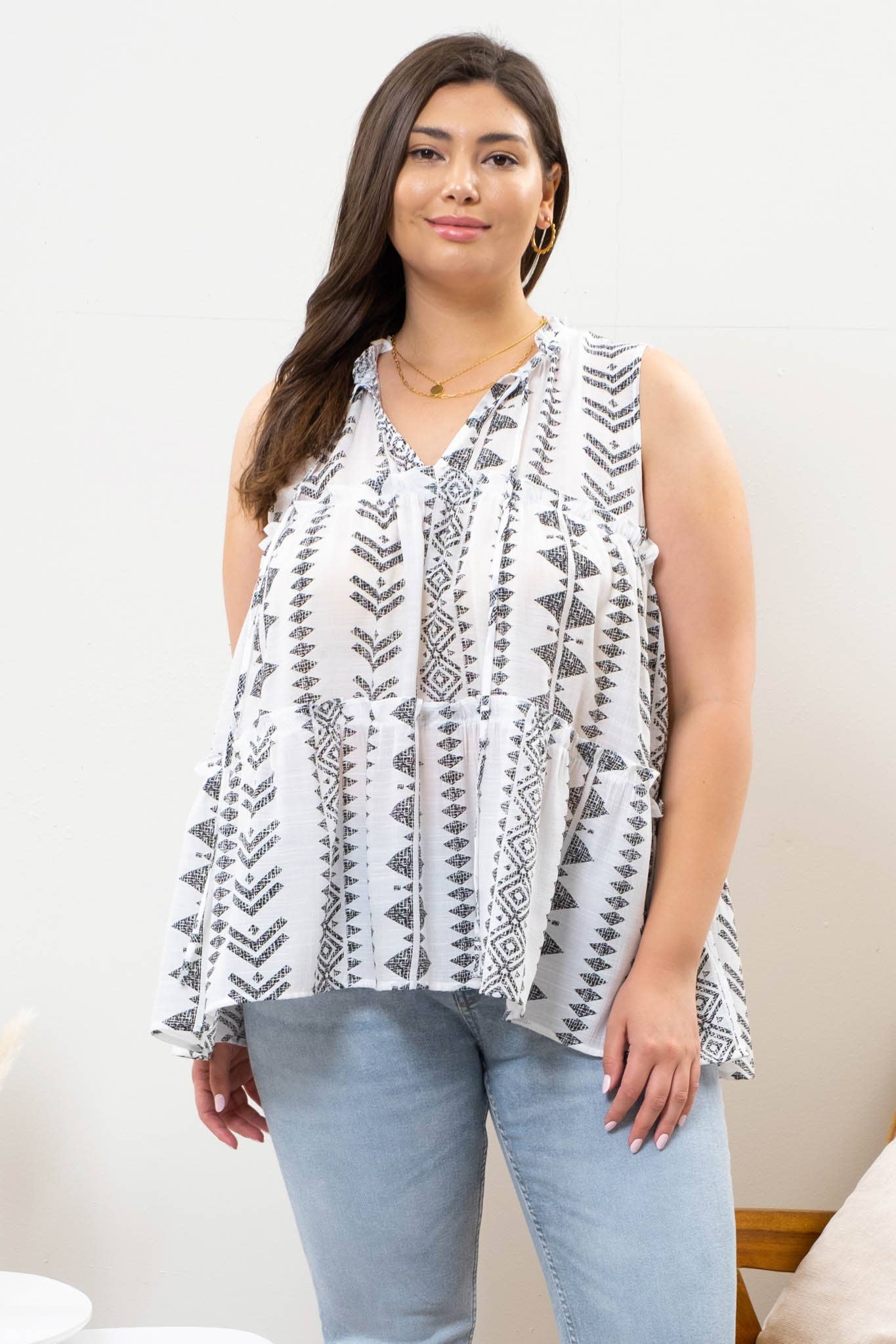 Geometric Tiered Top