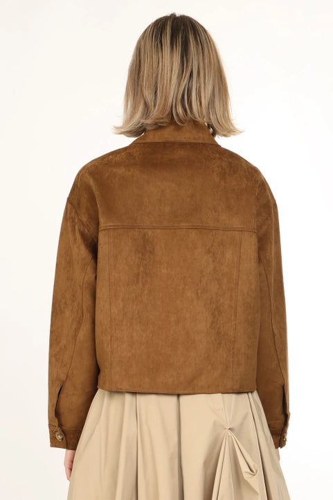 The Sienna Embellished Suede Jacket