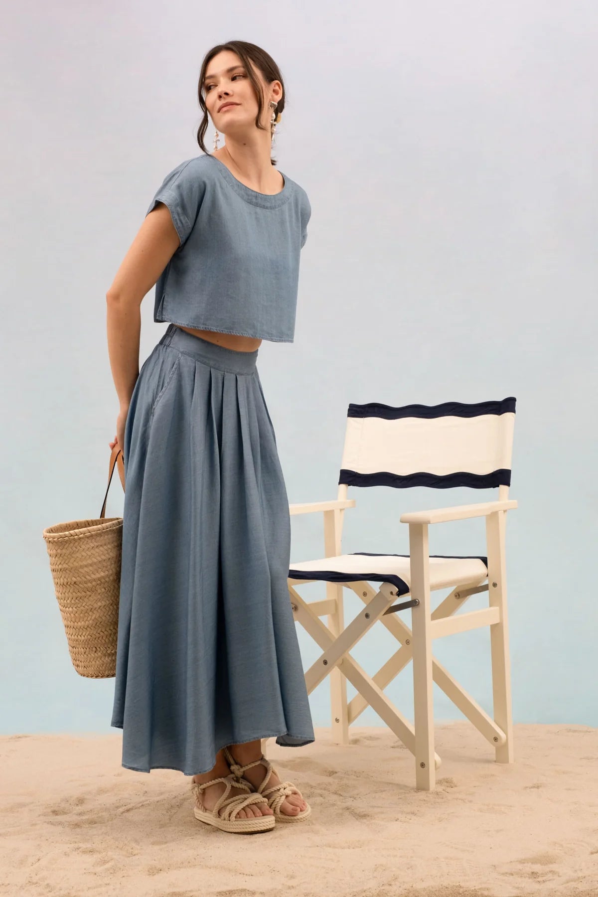 Celeste Chambray Co-ord