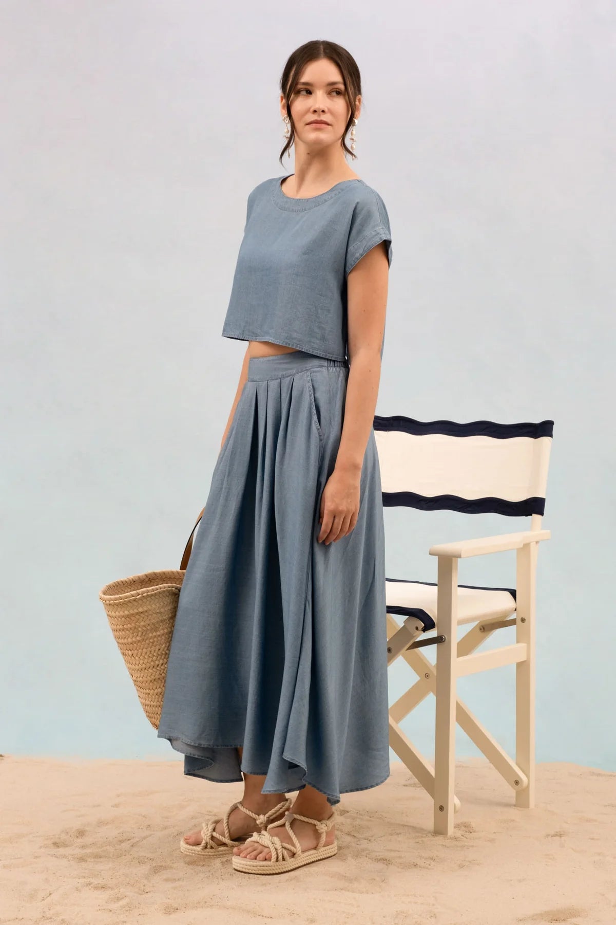 Celeste Chambray Co-ord