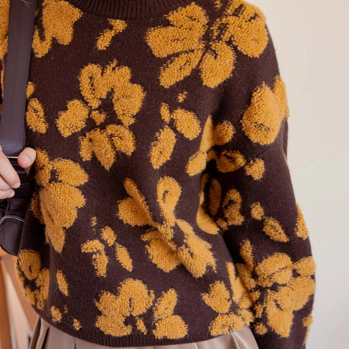 Sienna Floral Crewneck Sweater