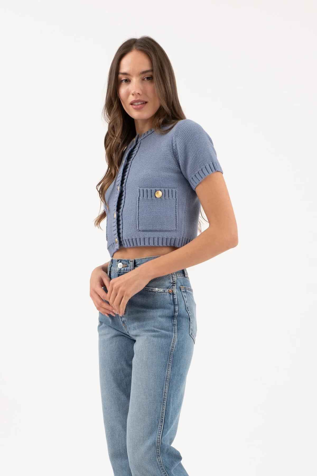 Solstice Crop Cardigan