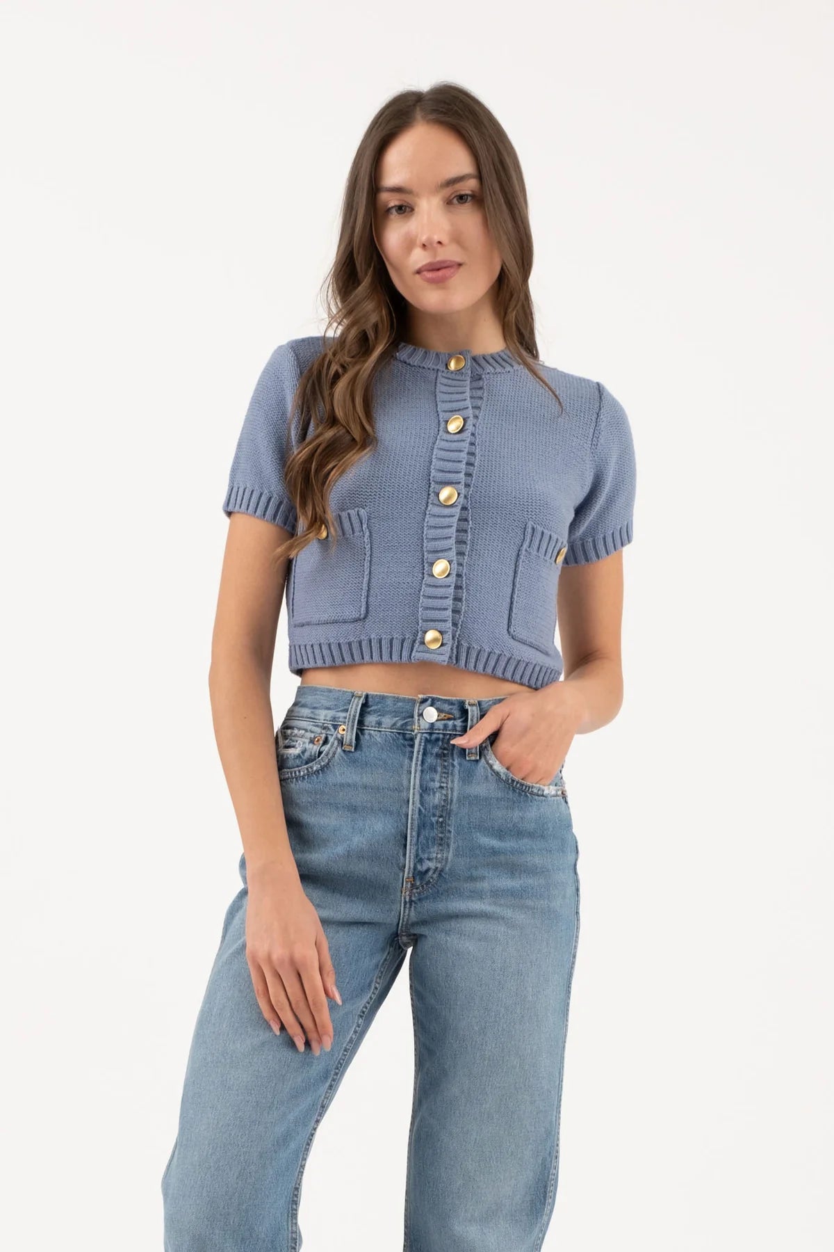 Solstice Crop Cardigan