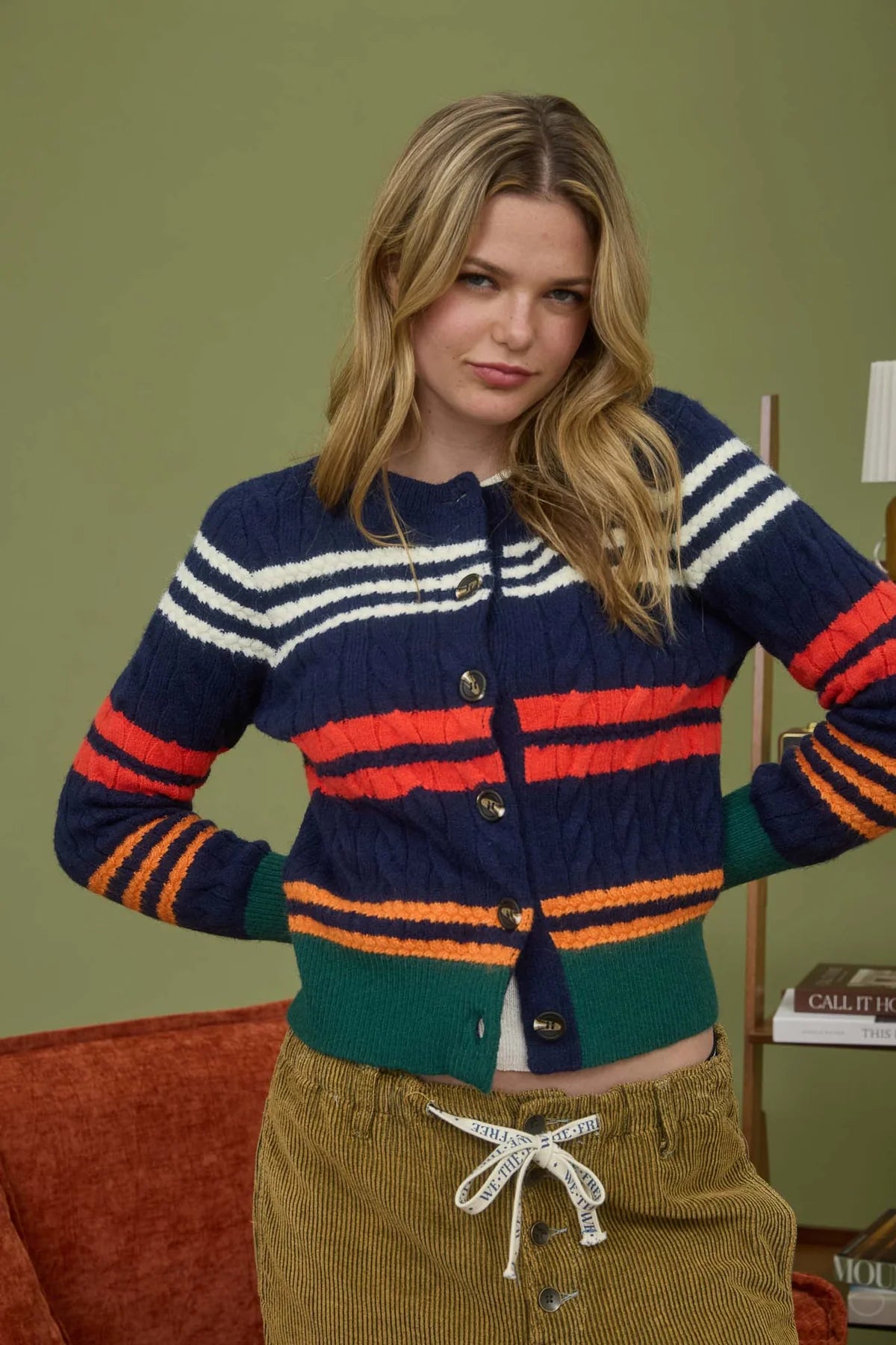 The Evren Multicolor Cardigan