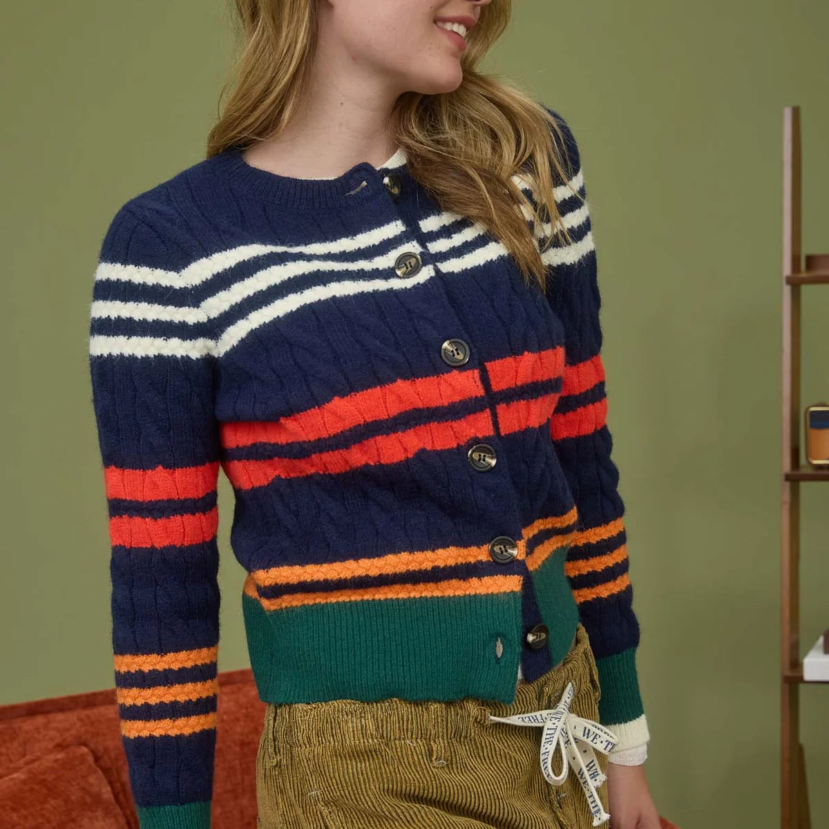 The Evren Multicolor Cardigan