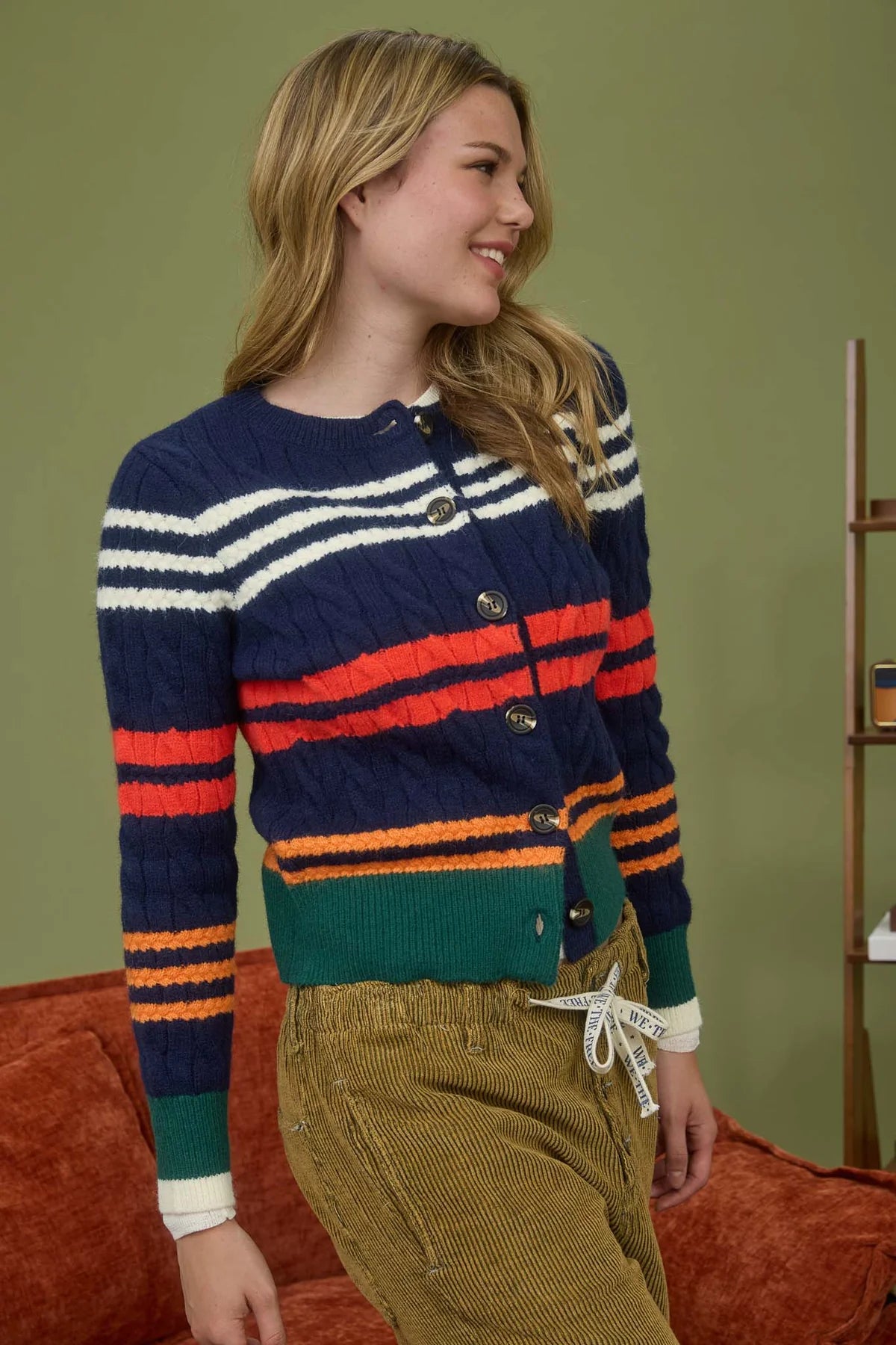 The Evren Multicolor Cardigan