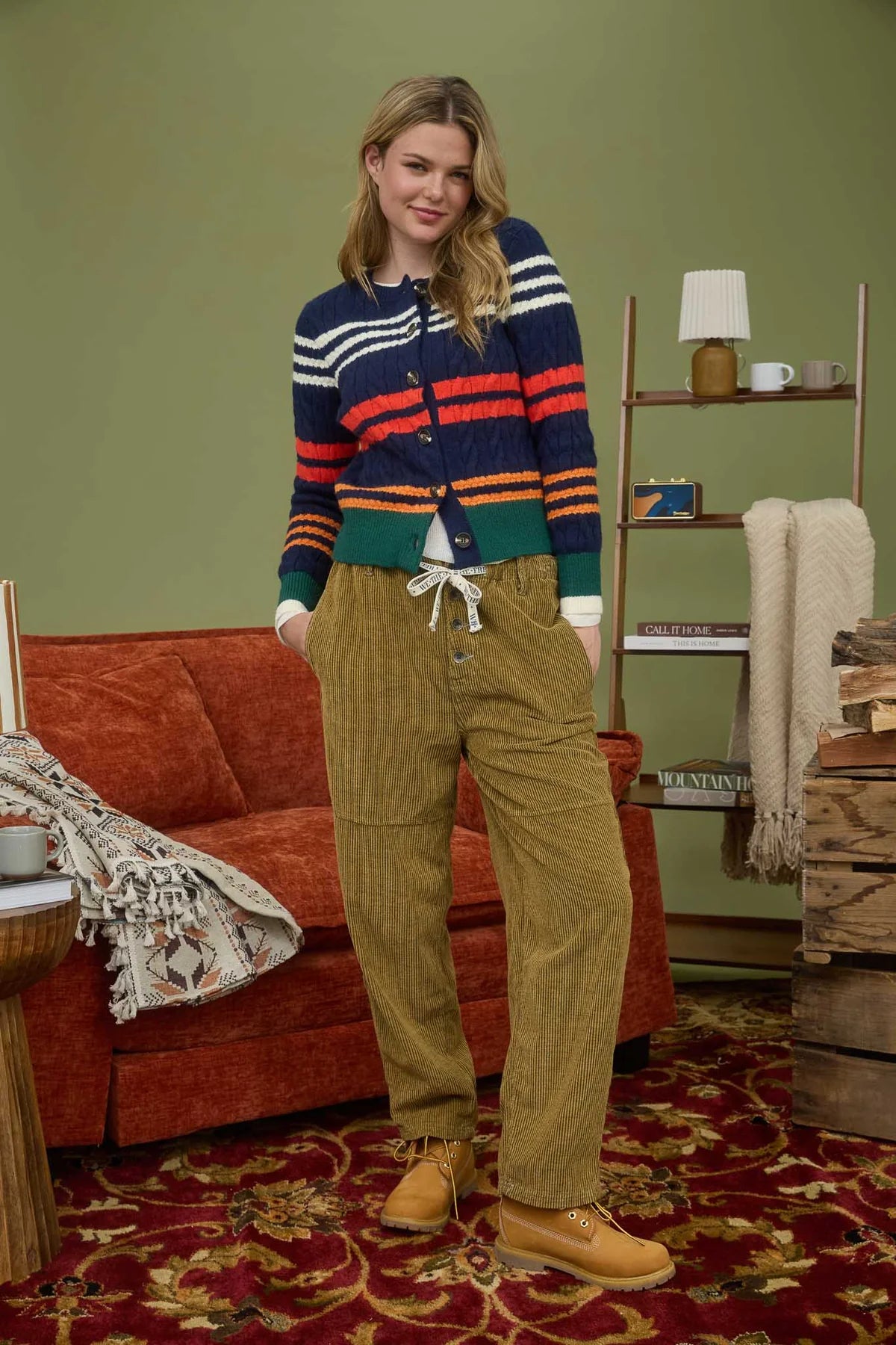 The Evren Multicolor Cardigan