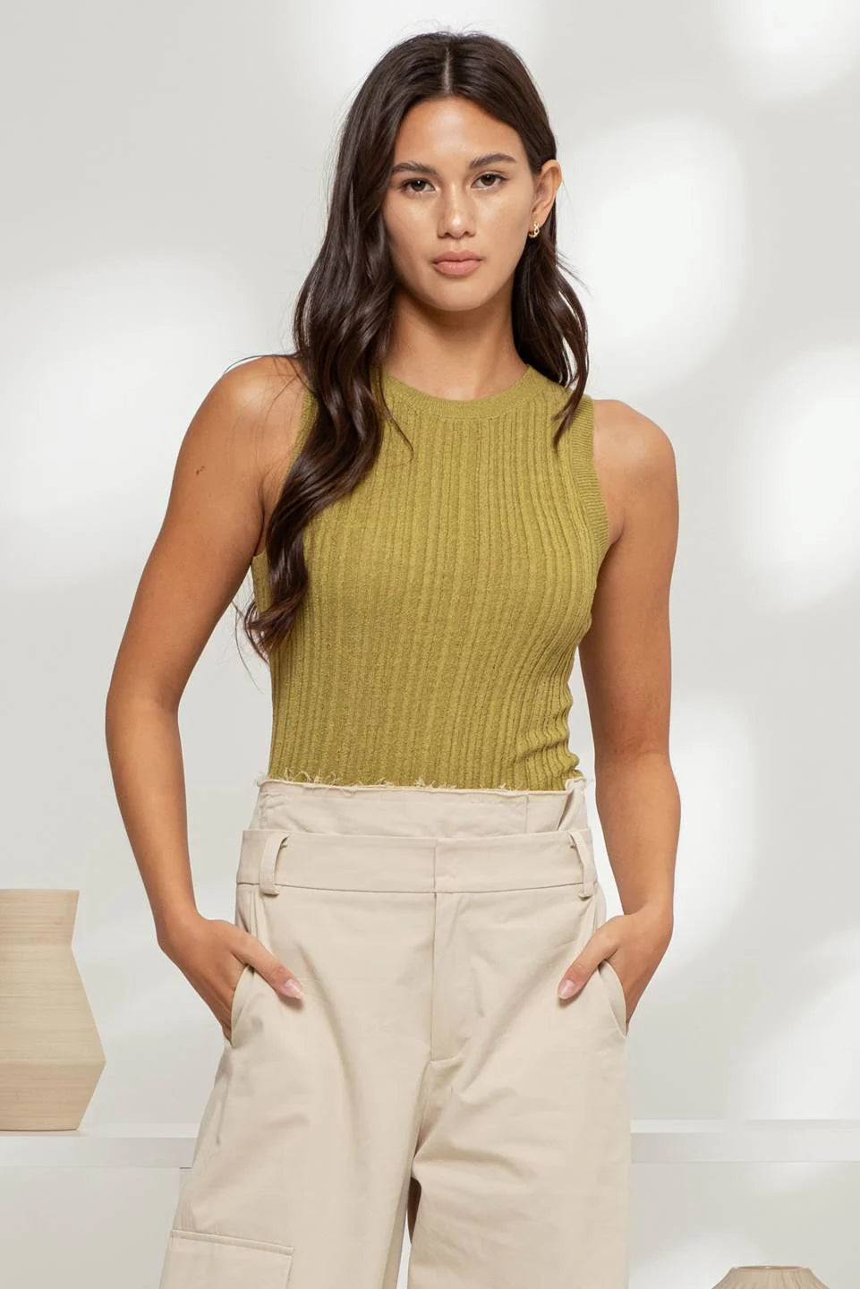 Nadia Sleeveless Sweater