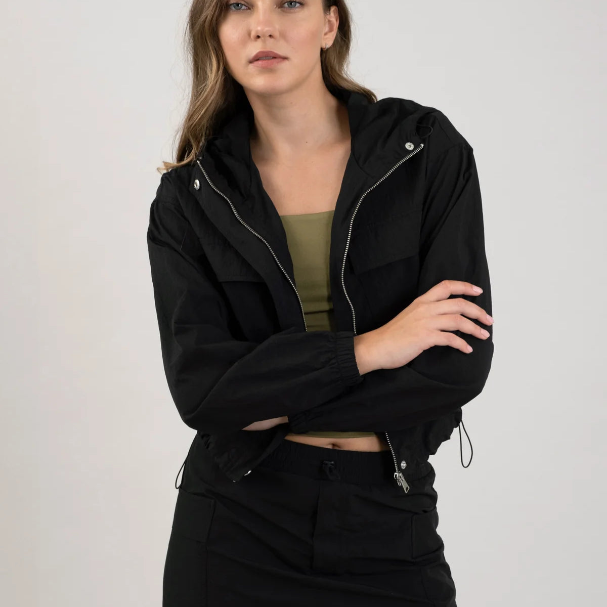 Blu Windbreaker & Parachute Set