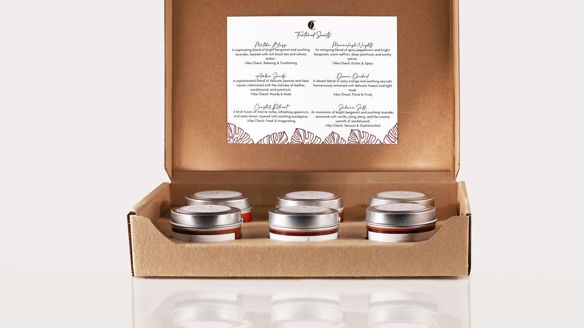 Cocoa Luxe Candle Flight