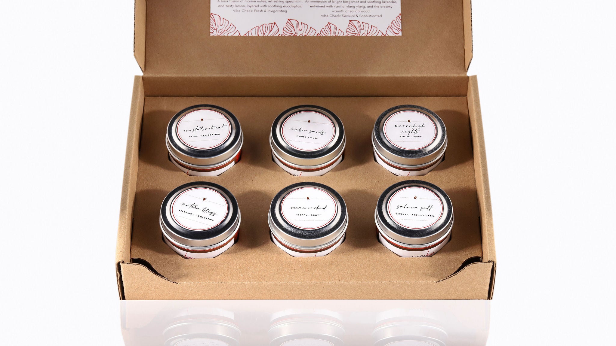 Cocoa Luxe Candle Flight