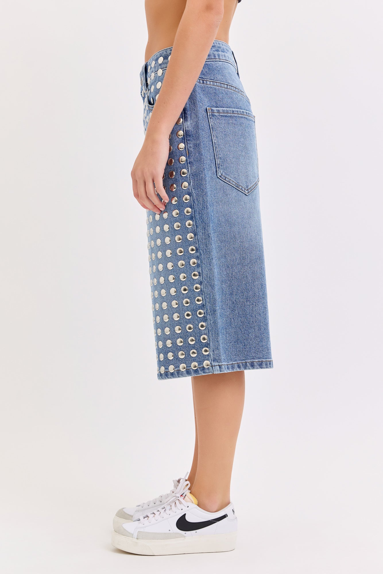 The Vex Studded Bermuda