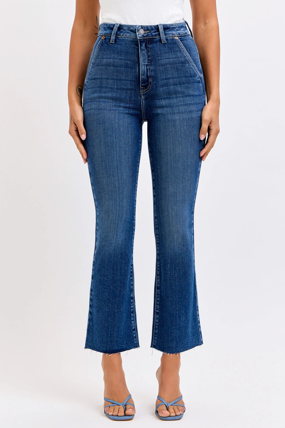 The Alix Cropped Flare