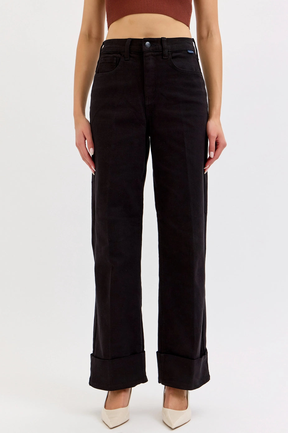 The Noire Cuffed Jean