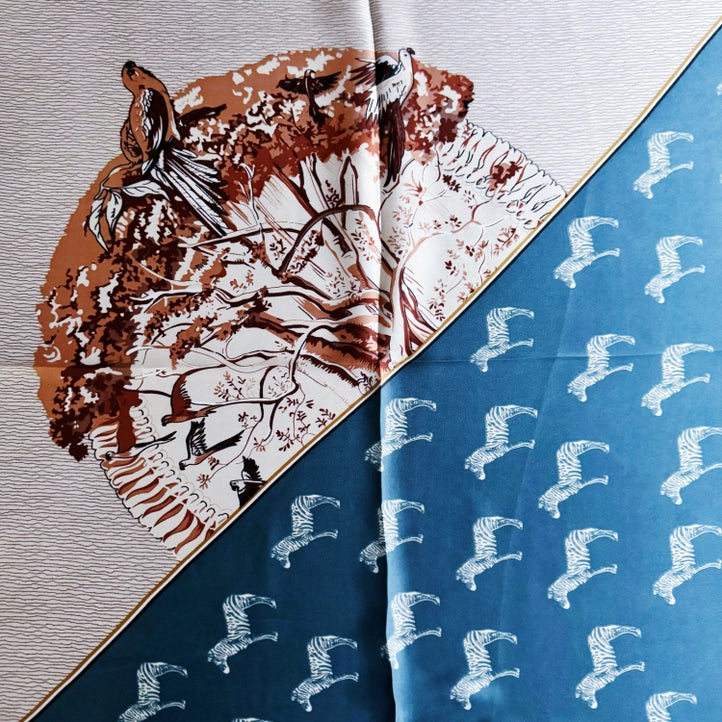 The Virelle Satin Scarf