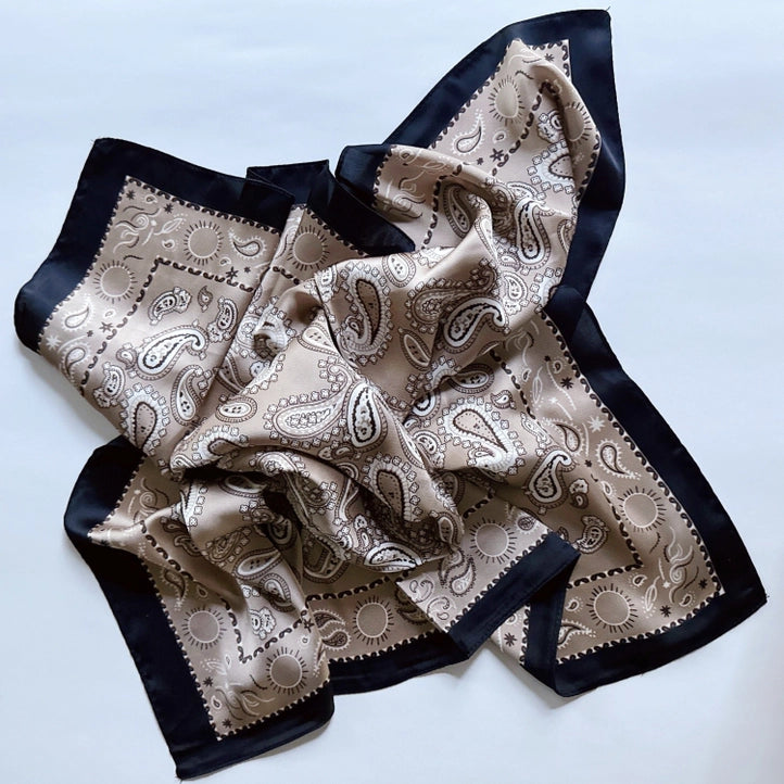 The Virelle Satin Scarf