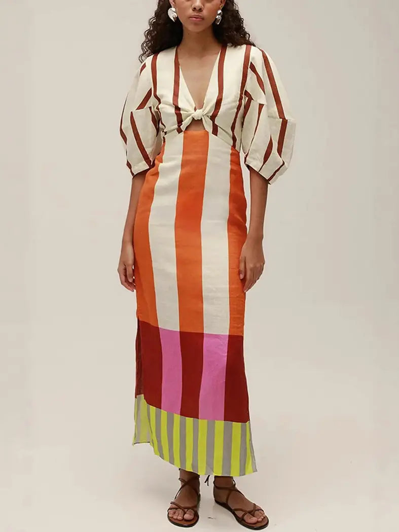 The Alira Stripe Dress