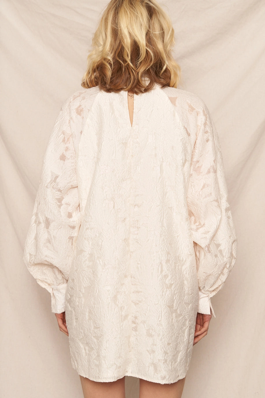 The Elara Mock Neck Dress