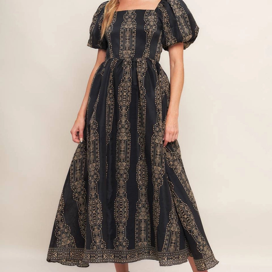 The Amara Woven Midi
