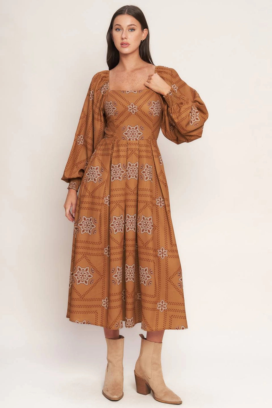 The Sonora Sands Midi Dress