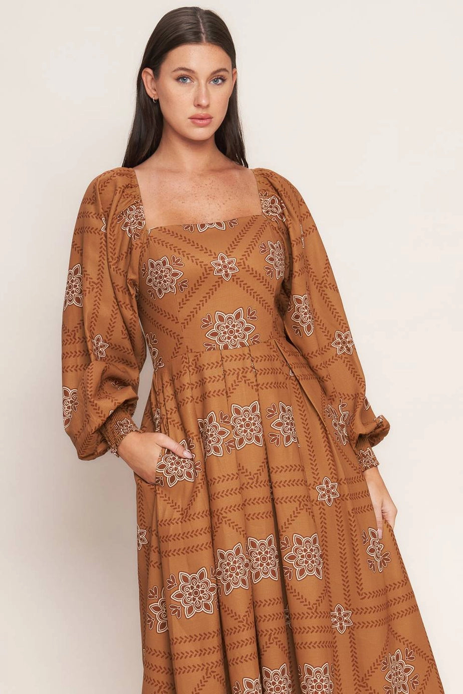 The Sonora Sands Midi Dress