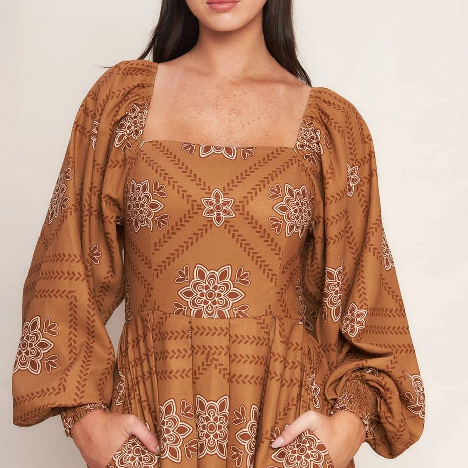 The Sonora Sands Midi Dress