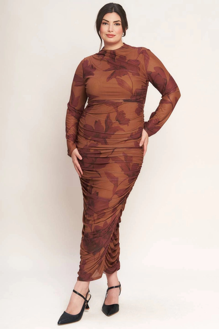 The Kaia Contour Midi Dress