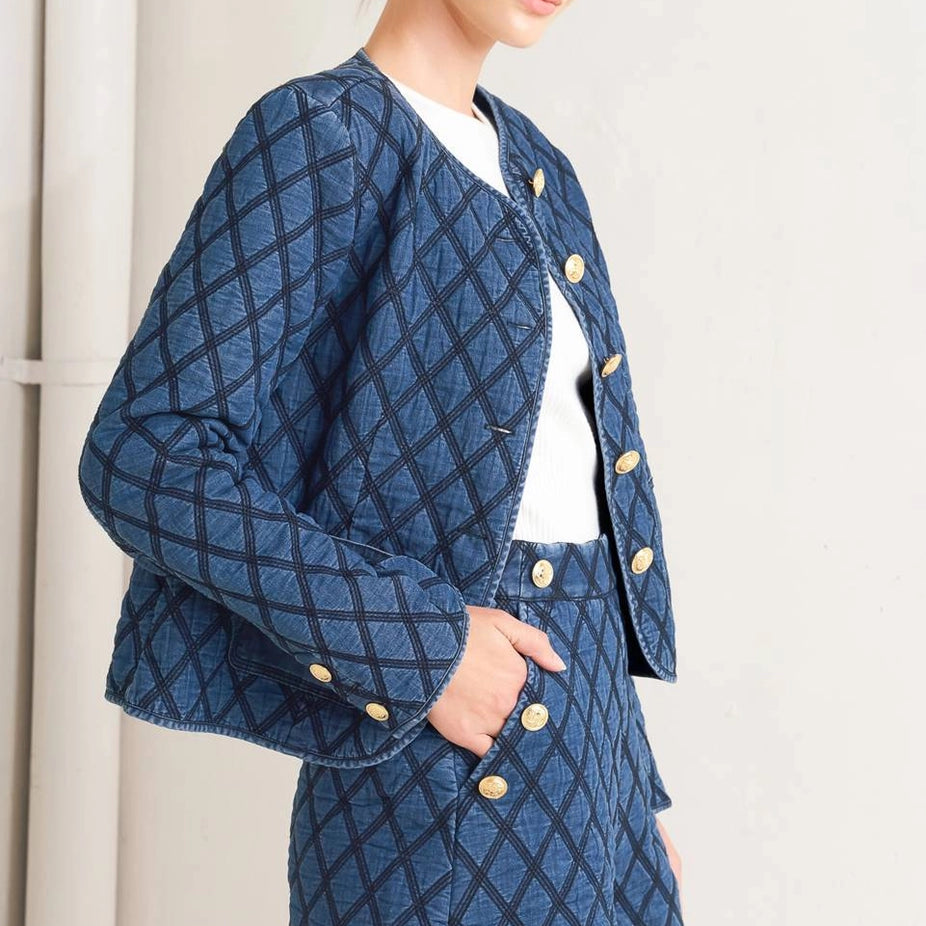 The Indie Quilted Co-Ord