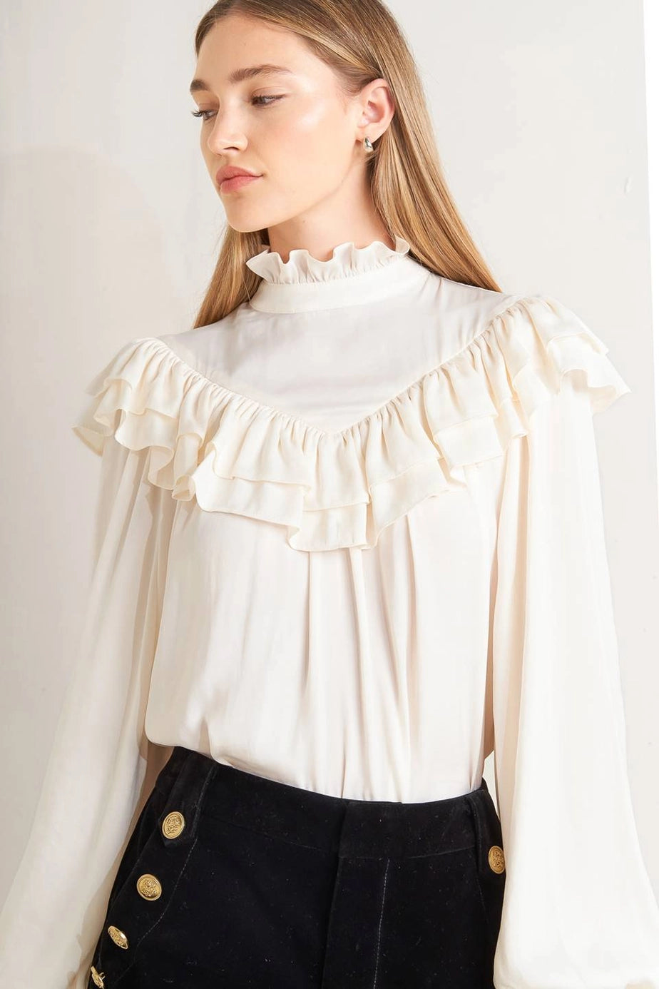 The Eloise High Neck Top