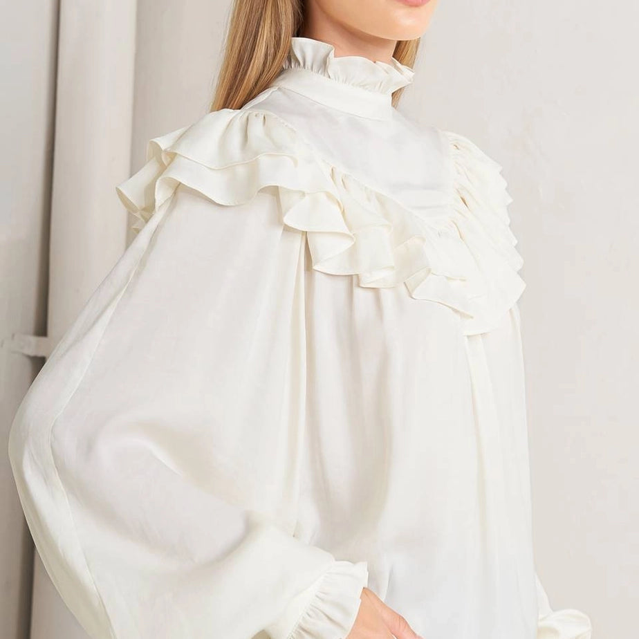 The Eloise High Neck Top