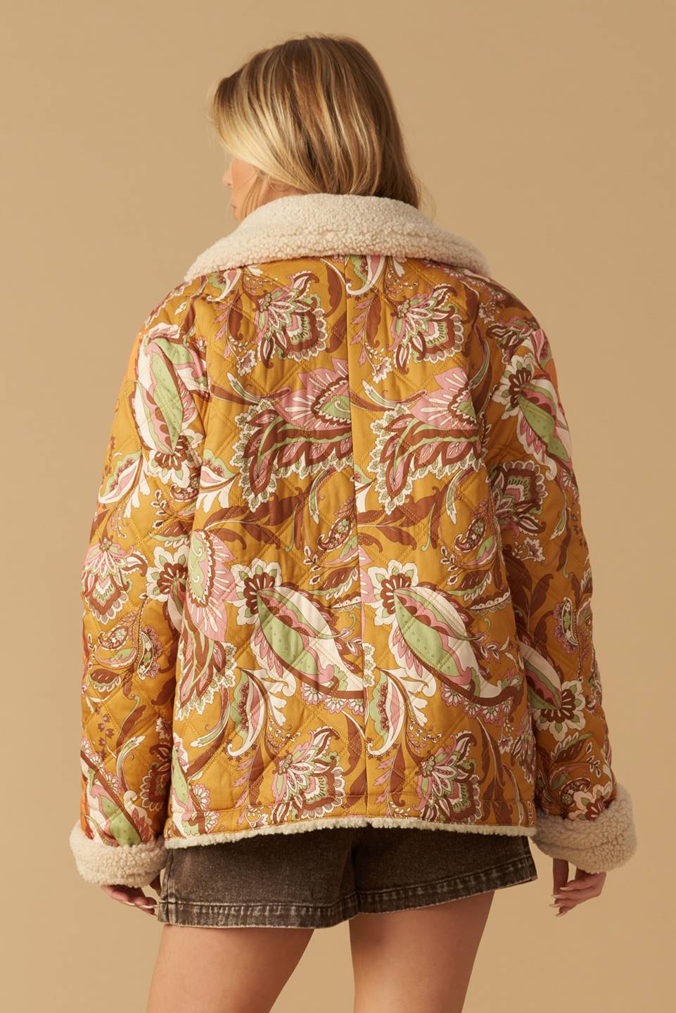 Holland Printed Quilt Jacket