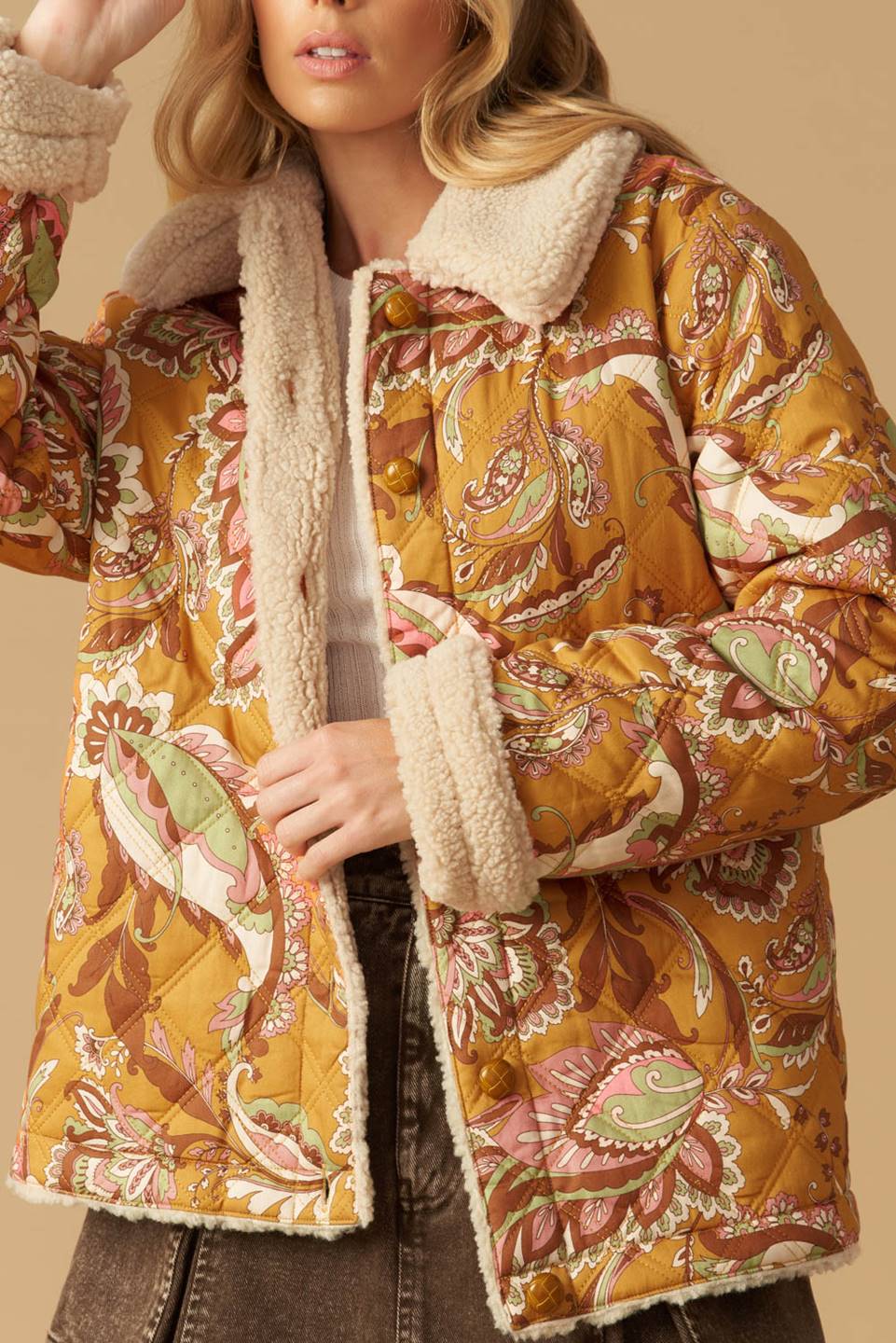 Holland Printed Quilt Jacket