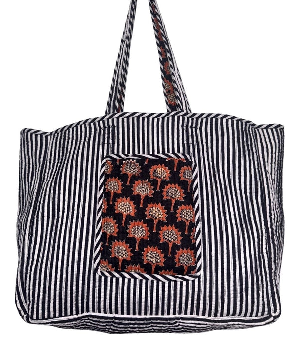 The Indra Block Print Bag