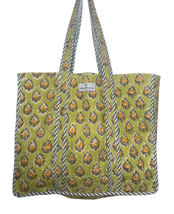 The Indra Block Print Bag